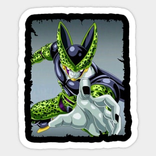 CELL FINAL FORM MERCH VTG Sticker